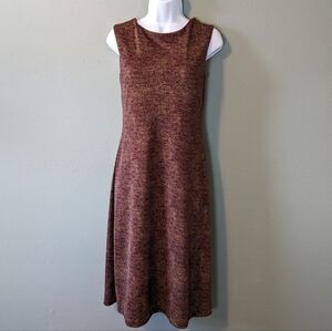 LRL Plum Tie Up Back Mini Dress Size S